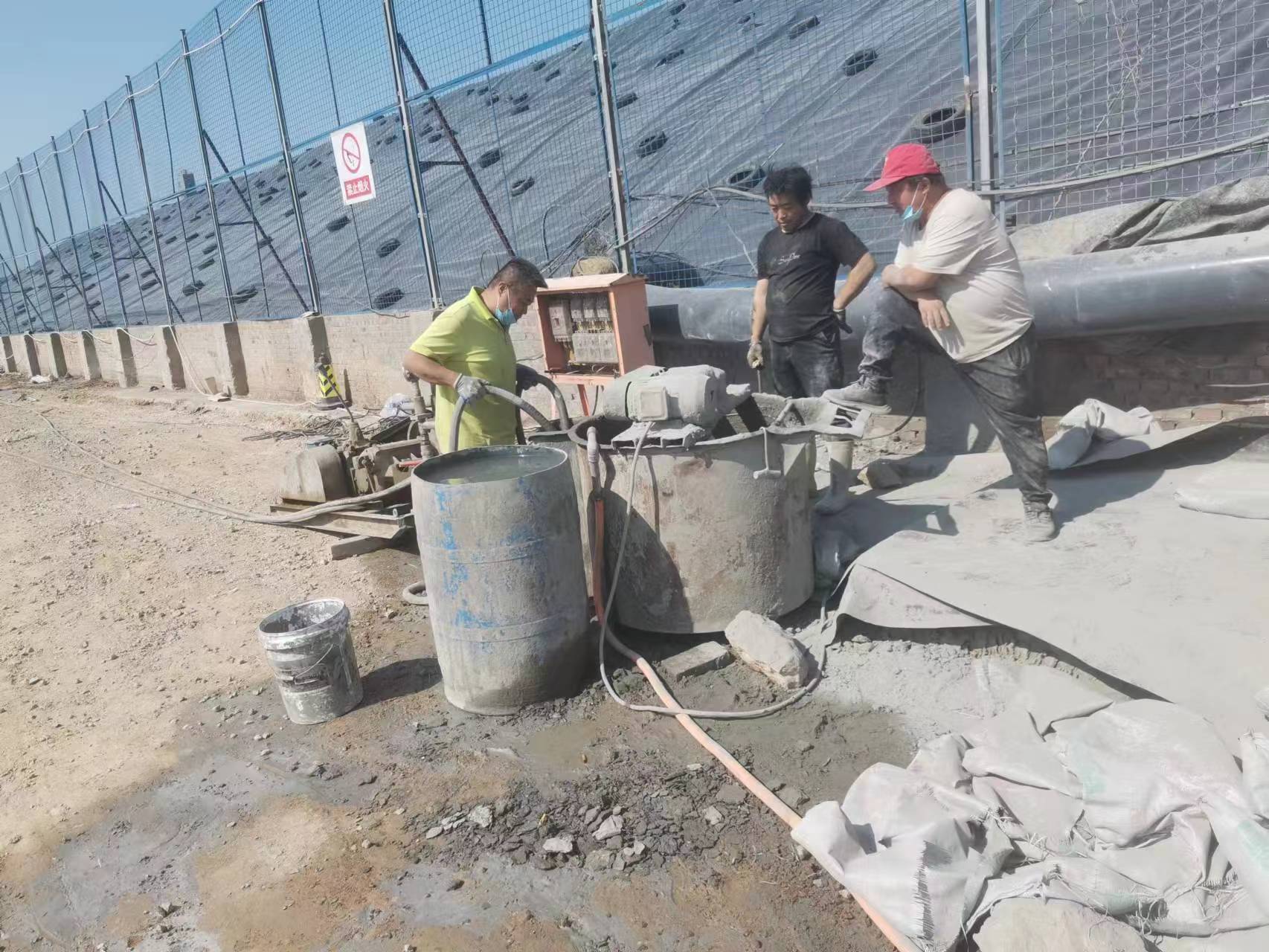 山城袖阀管注浆